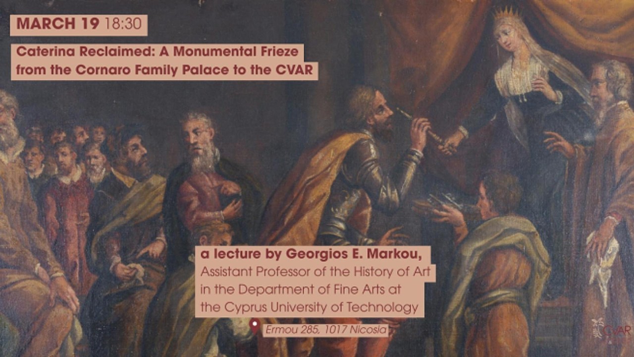Lecture: Caterina Reclaimed: A Monumental Frieze from the Cornaro Family Palace to the CVAR