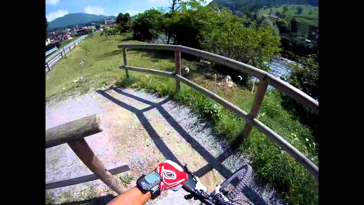 PISTA CICLABILE VAL SERIANA IN MTB.avi