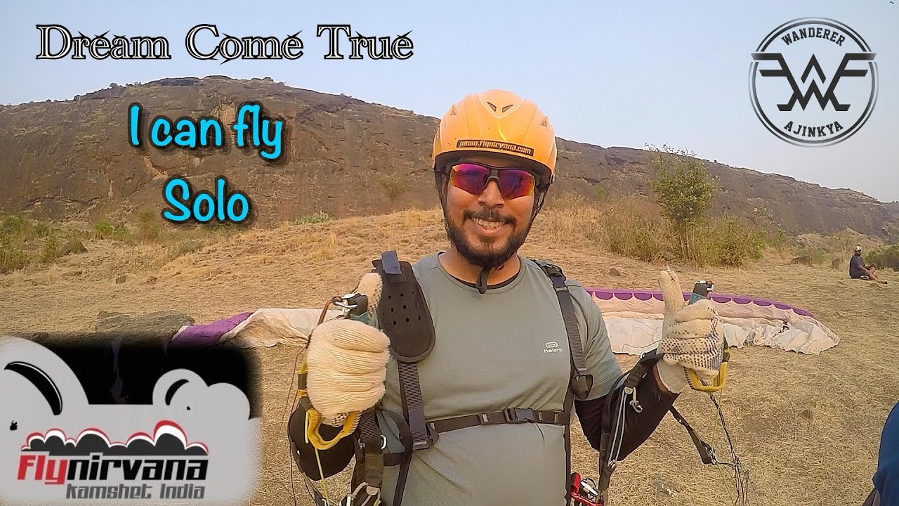 Paragliding at Kamshet | Certified Elementary Pilot Course | Fly Nirvana | Wanderer Ajinkya