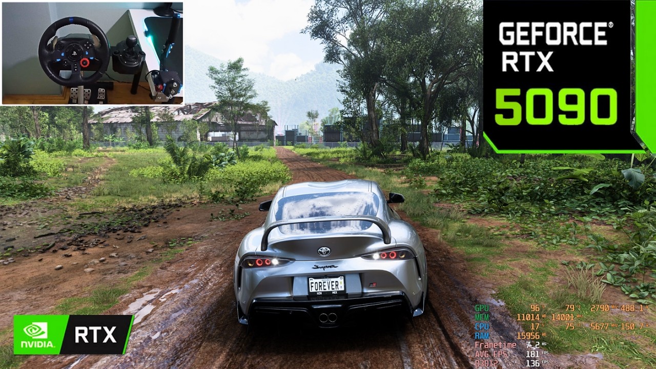 Forza Horizon 5 | RTX 5090 32GB - i9 14900K - 128GB RAM ( 4K Maximum Settings RTX ON / DLSS ON )