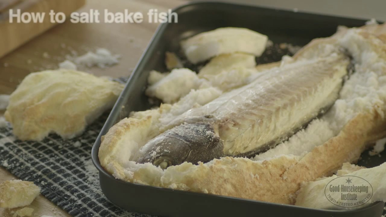 How To Salt Bake fish | Good Housekeeping UK
