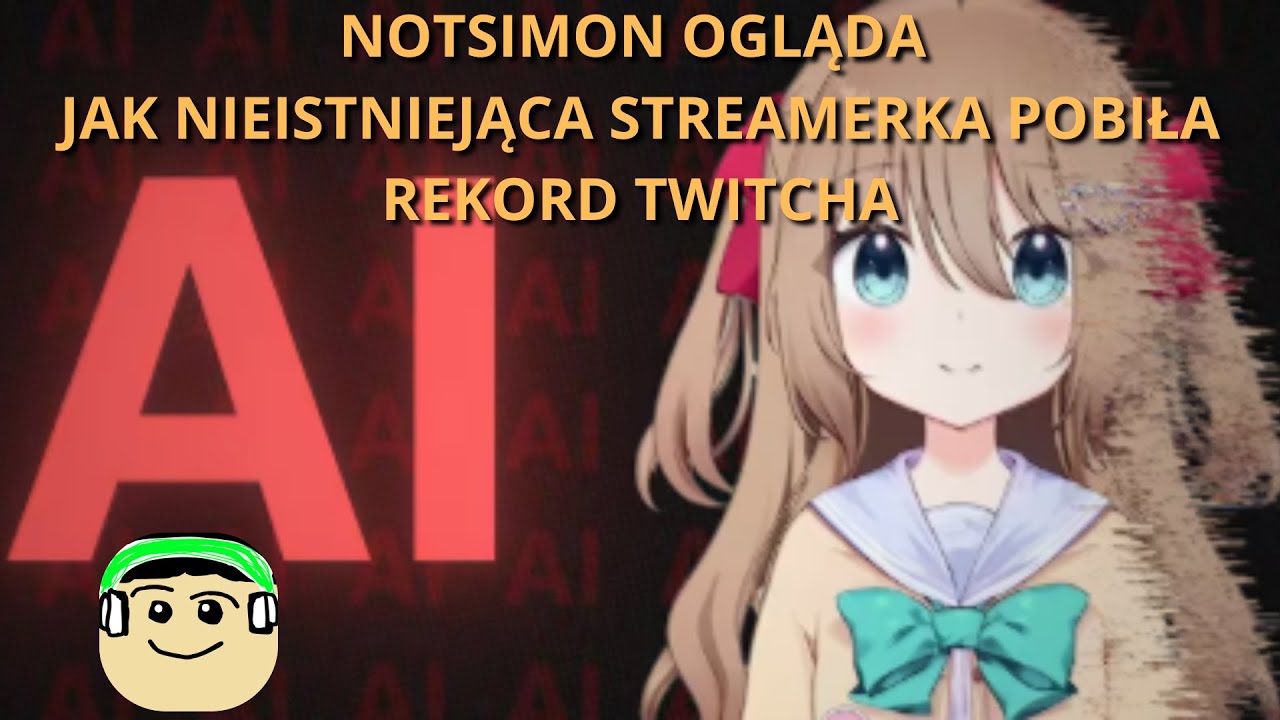 NOTSIMON ogląda Jak Nieistniejąca Streamerka Pobiła Rekord Twitcha