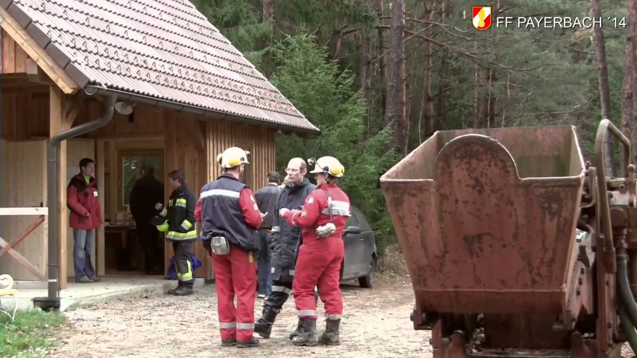 Einsatzübung Schaubergwerk Payerbach / Grillenberg