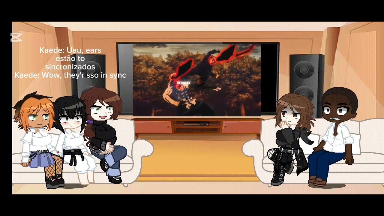 Kokujin no tenkousei react ao rap do Itadori e Todo // My brother // parte 2/?