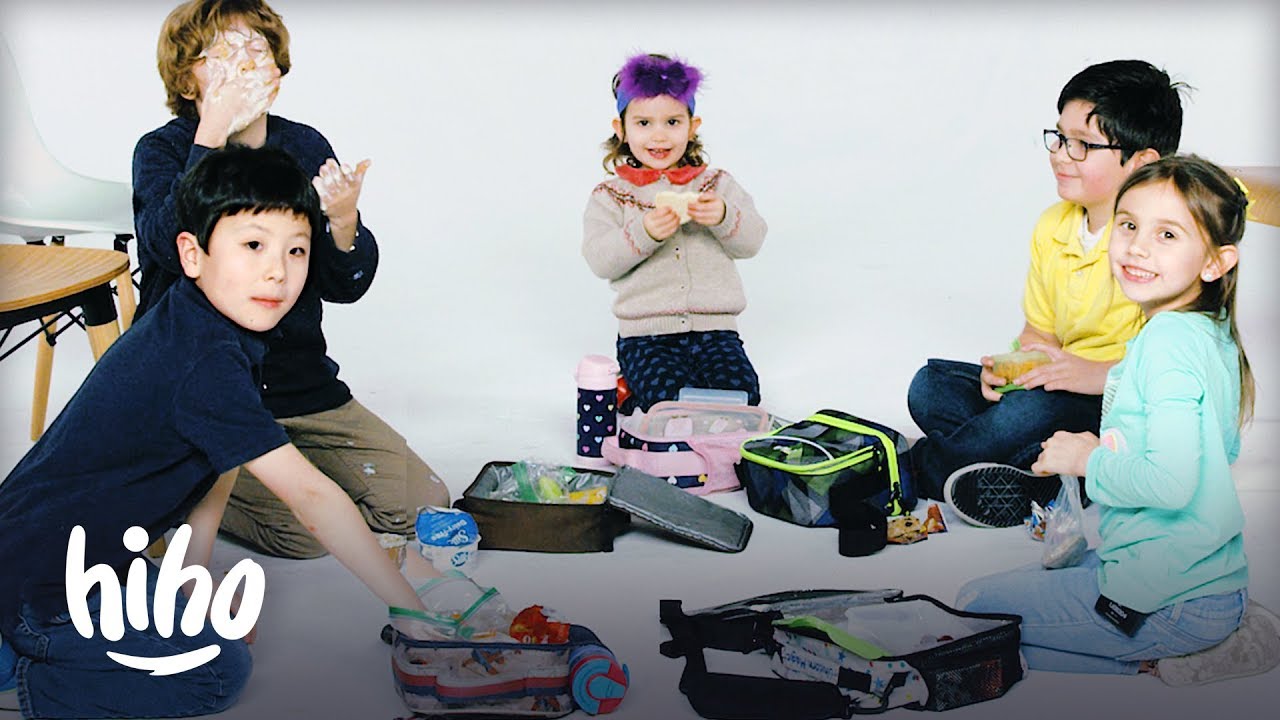 Kids Share Their Lunchbox | Show and Tell | HiHo Kids