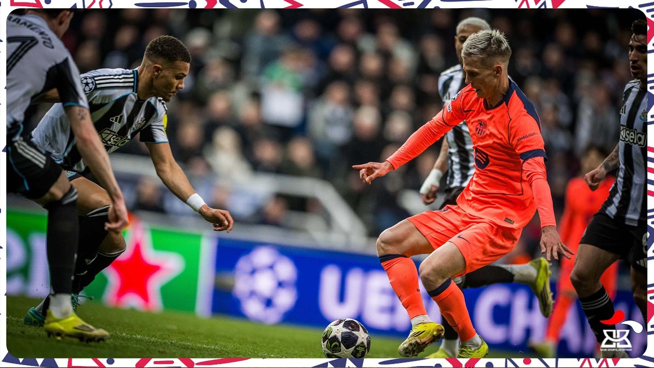 #UCL: FC BARCELONA YARAYE YIHAGAZEHO MU BWONGEREZA, NEWCASTLE IKWIYE KWICUZA