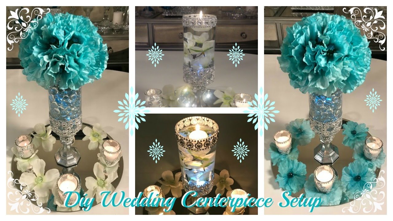 DOLLAR TREE DIY - WEDDING CENTERPIECE  IDEAS - (WEDDING SERIES PART 3) (GIVEAWAY CLOSED)
