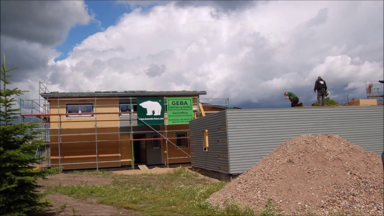 kanada-haus mit zwei Wohneinheiten in Knesebeck
