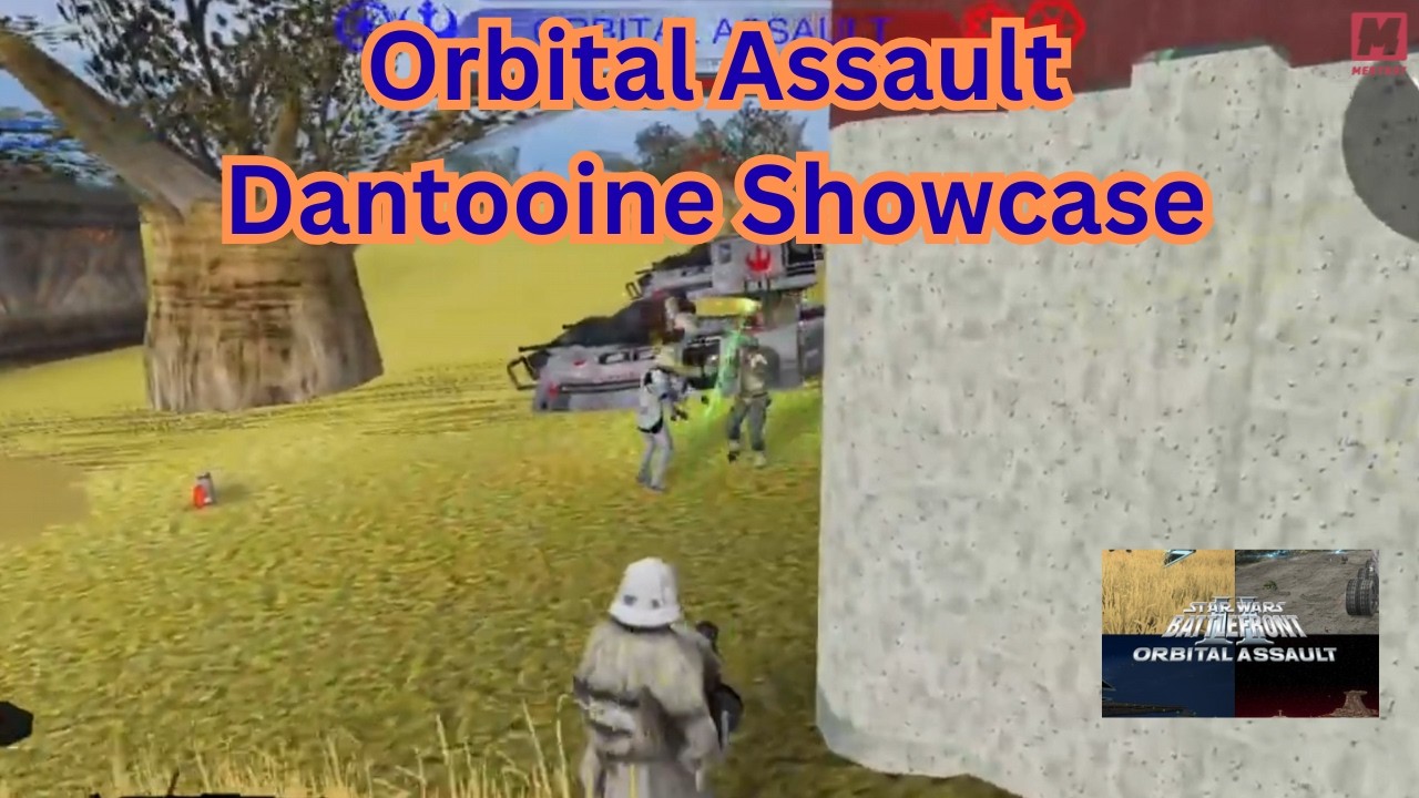 First Time Battlefront 2 Mods! Orbital Assault - Dantooine GCW 4k