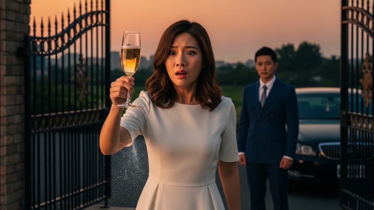 剛辦完結婚登記，門口算命阿嬤拉住我：「那杯香檳有毒！妳老公想殺妳吞掉全部遺產！」