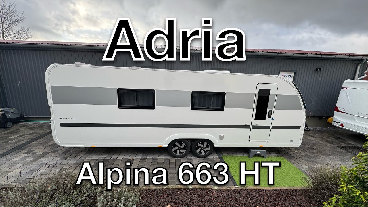 Adria Alpina 663 HT - Die 3 Raum Wohnung auf 2 Achsen