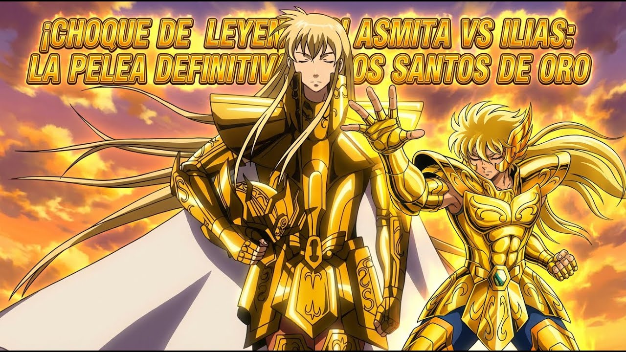 Saint Seiya: Asmita de Virgo vs Ilias de Leo