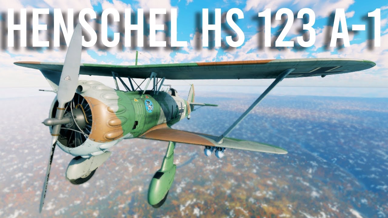 Dive Bombing With HS 123 A-1 | Enlisted