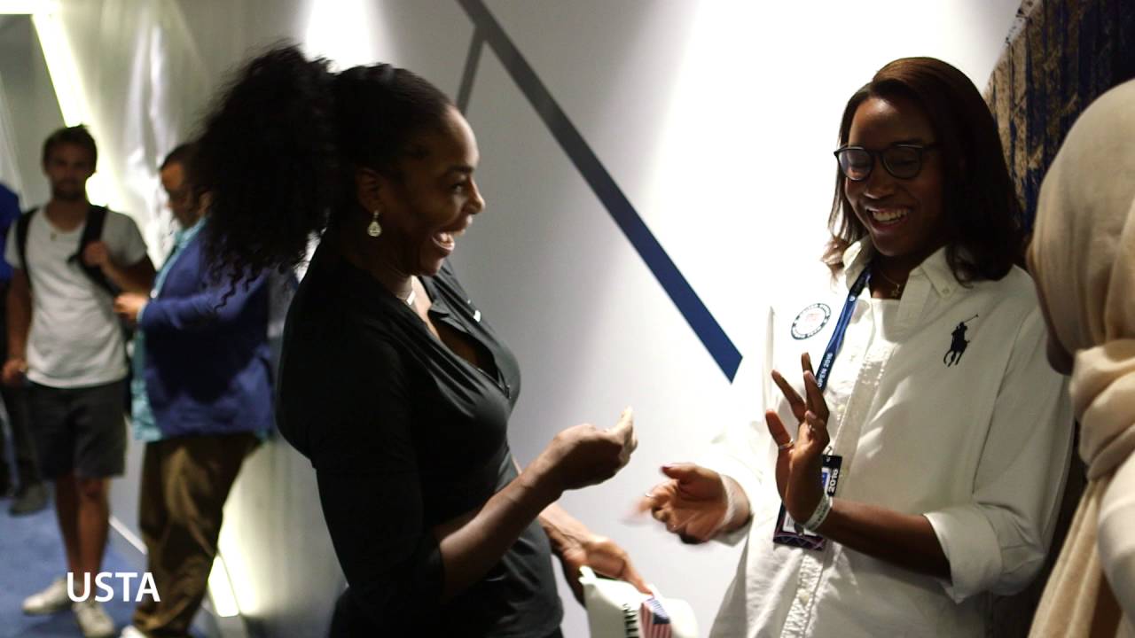 Serena Williams Meets Simone Manuel and Ibtihaj Muhammad | 2016 US Open