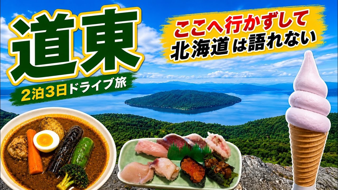 【2025道東】夏本番！大自然あふれる北の大地へGO／日本有数の強酸性、川湯温泉も最高すぎた♨️【2泊3日ドライブ旅】