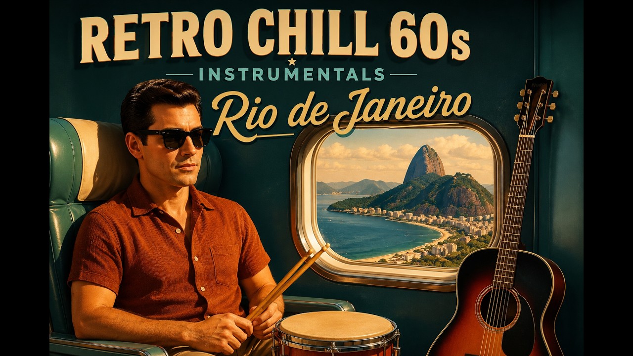 Retro Chill 60s – Rio de Janeiro 🇧🇷 | Brazilian 1960s Instrumental Lounge & Bossa Vibes (1 Hour)