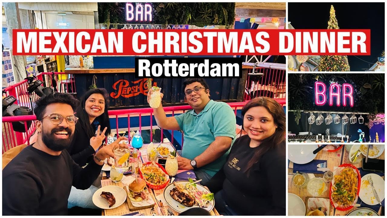 OUR MEXICAN CHRISTMAS DINNER | SHOPPING | NEW UPDATES | WINTER | FRIENDS | NETHERLANDS | ROTTERDAM