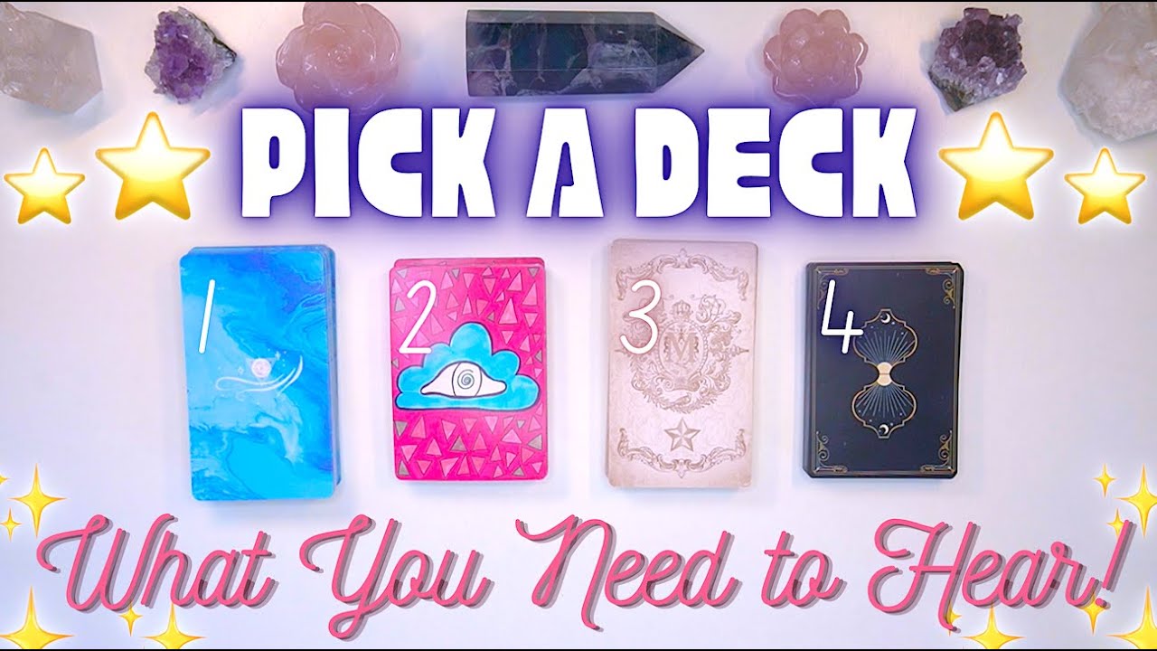 WHAT YOU NEED TO HEAR RIGHT NOW 🌙💭✨ TIMELESS Pick a Card Tarot Reading 🪐🌼