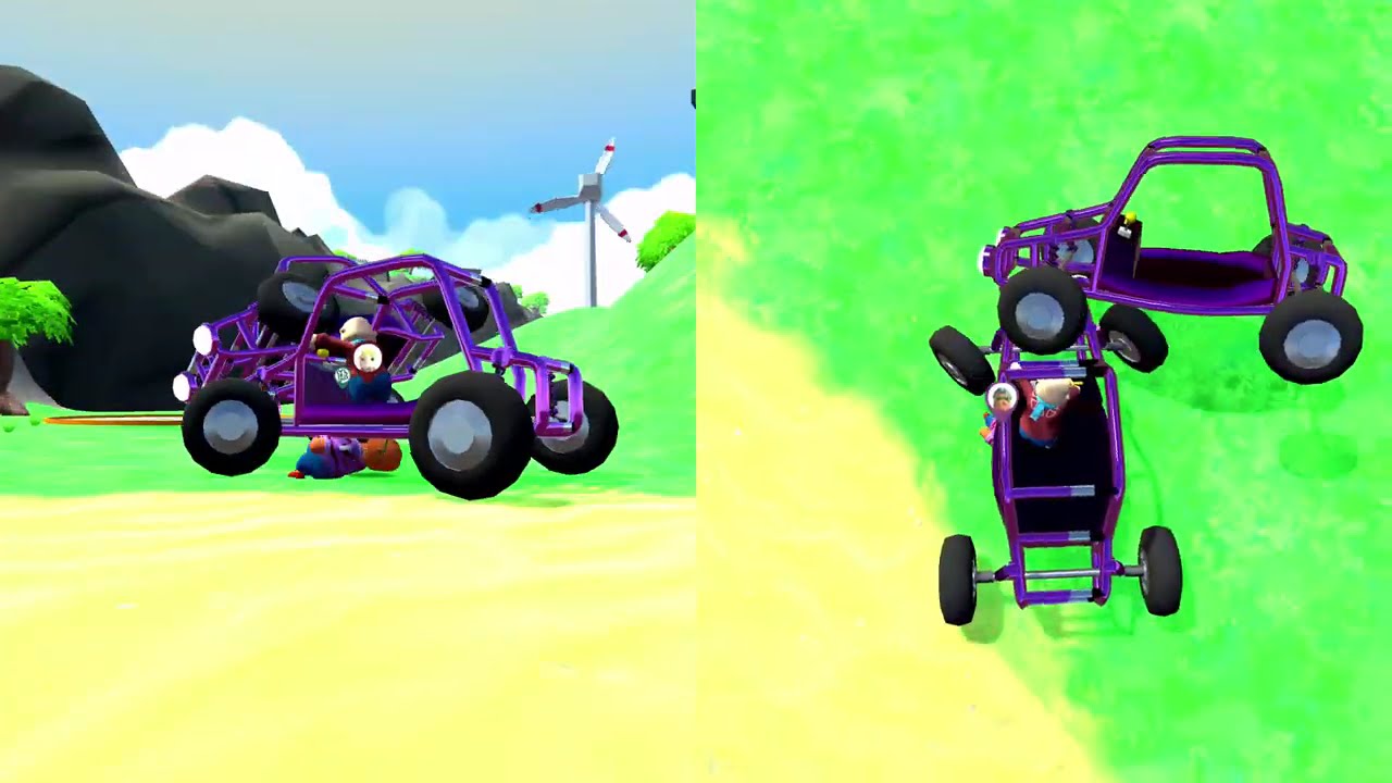 Totally Reliable Delivery Service, 4k UHD on Xbox One X, two local player coop mode