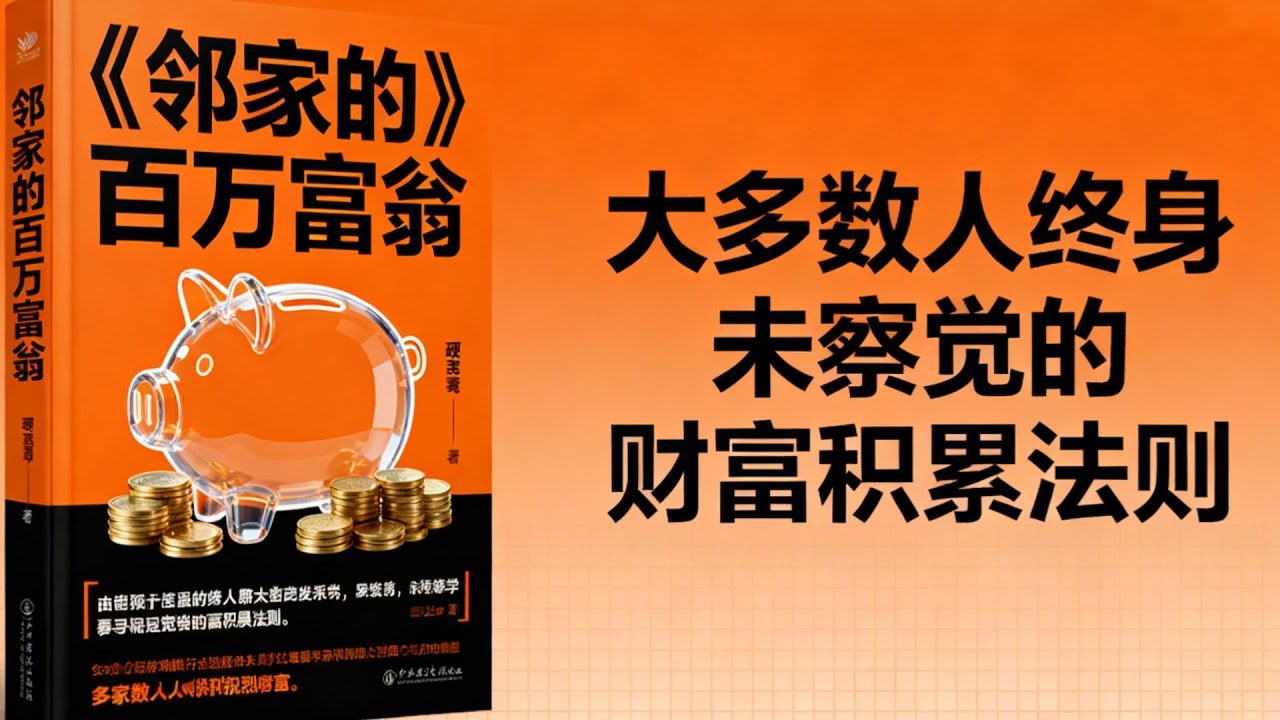 比赚钱更重要的事：大多数人终身未察觉的财富积累法则！| 读书 | 懶人讀書