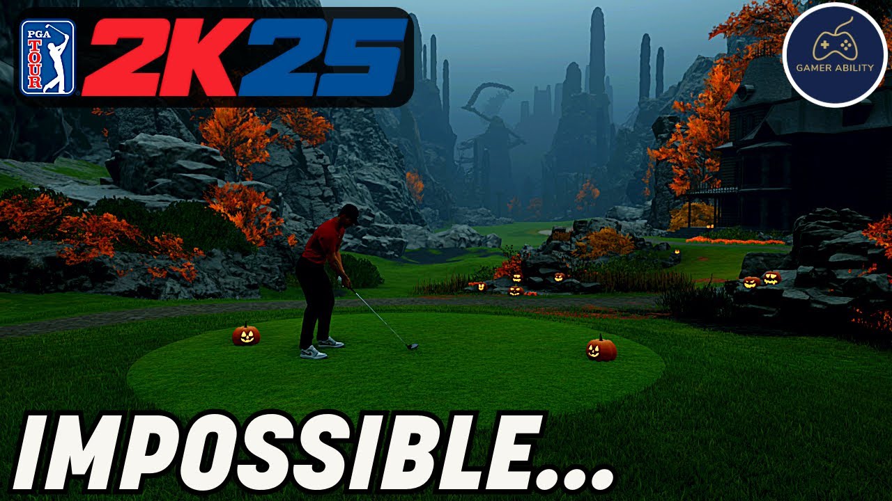 Wild Halloween Impossible Challenge at The Void in PGA TOUR 2K25!
