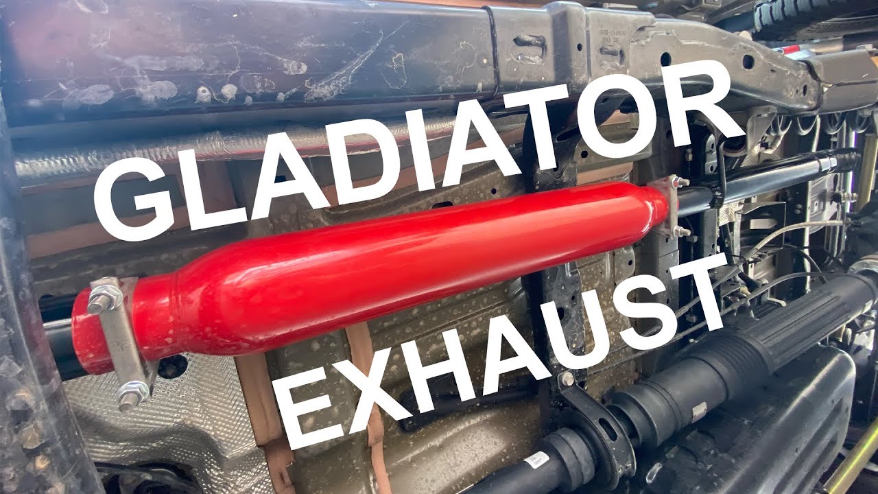 DIY Exhaust on Jeep Gladiator