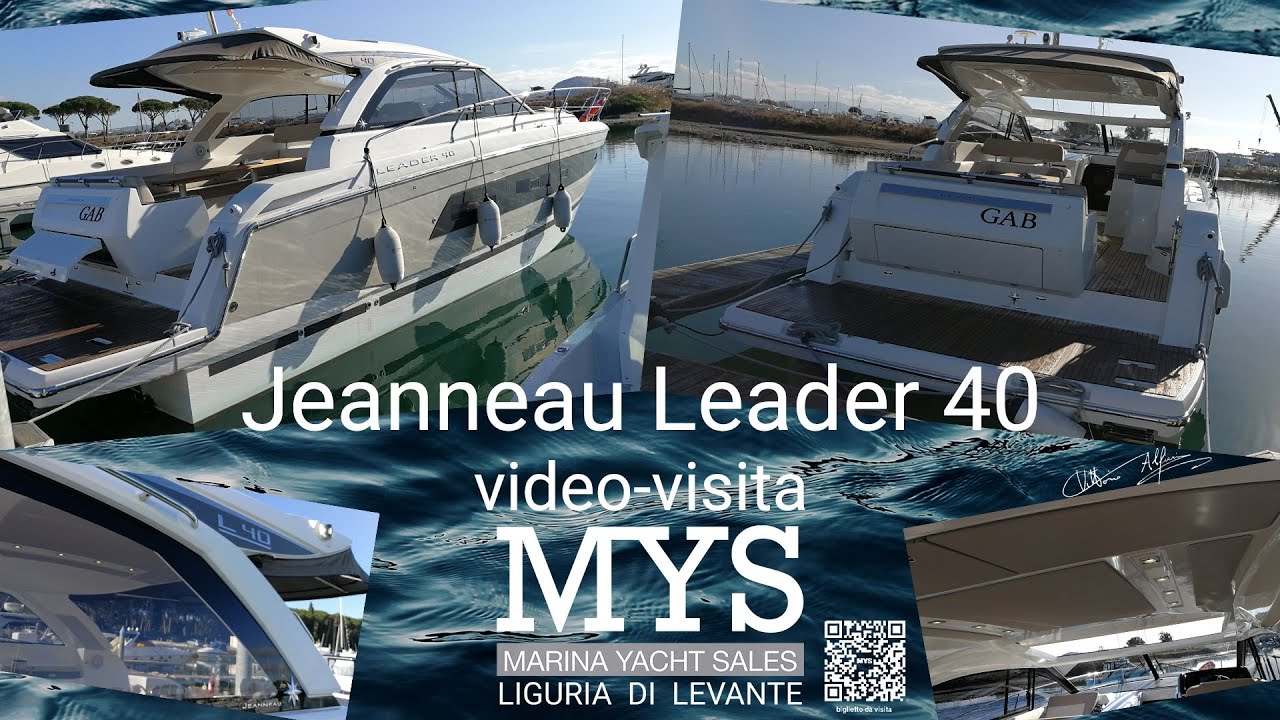 Jeanneau Leader 40 2018 – Video Visita