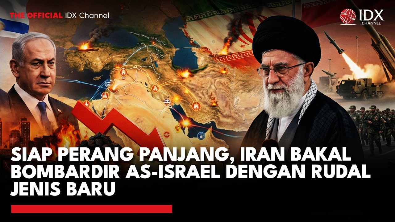 Siap Perang Panjang, Iran Bakal Bombardir AS-Israel dengan Rudal Jenis Baru | IDXC UPDATE