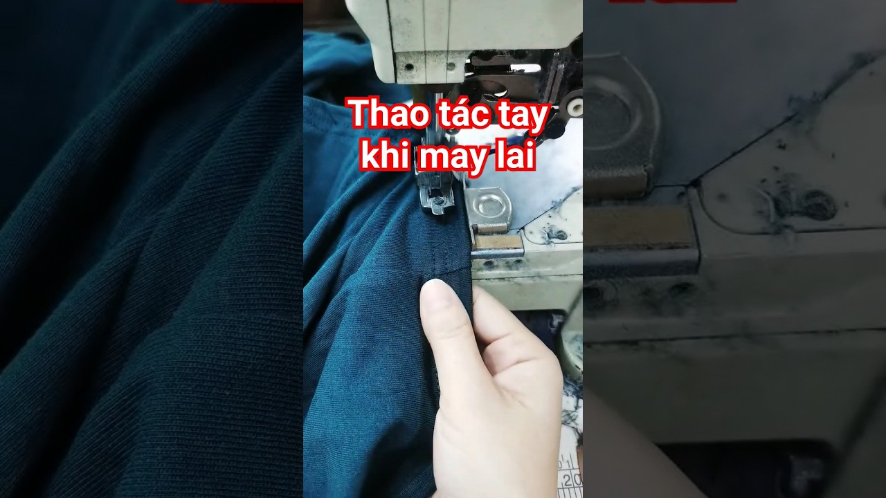 c&aacute;ch may lai &aacute;o thun thao t&aacute;c tay n&agrave;y gi&uacute;p bạn may nhanh. may lai &aacute;o cổ tr&ograve;n. may lai m&aacute;y kansai