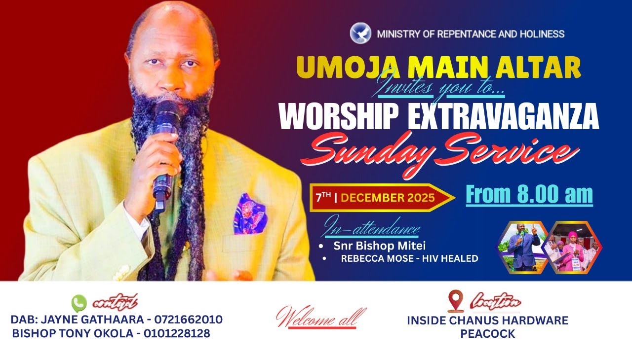 GREATER UMOJA REGION JOINT SUNDAY SERVICE