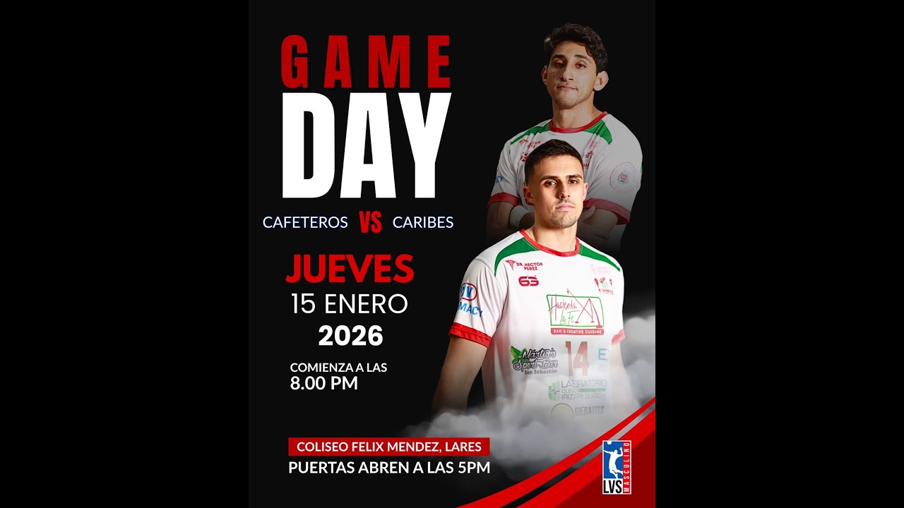 Serie Final LVSM Juego #1: Caribes de San Sebastian vs. Cafeteros de Yauco