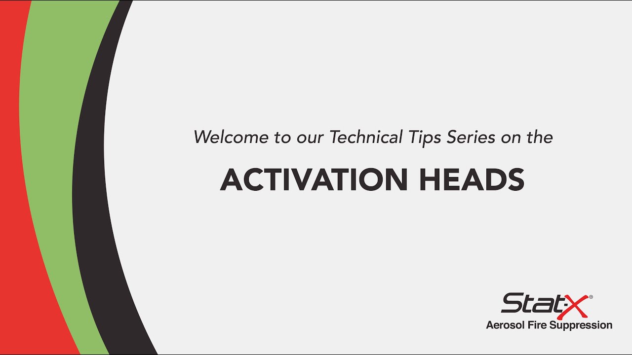 Stat-X Technical Tips - Activation Heads