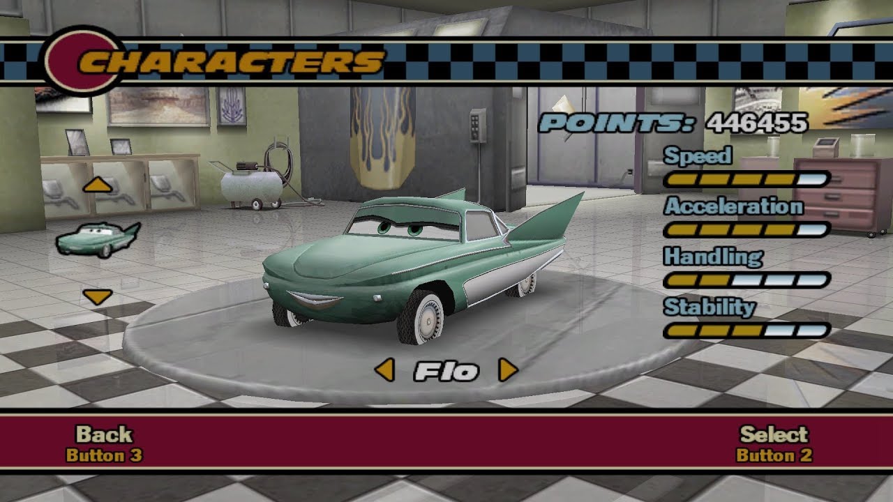 Cars The Video Game PC - Flo Gameplay