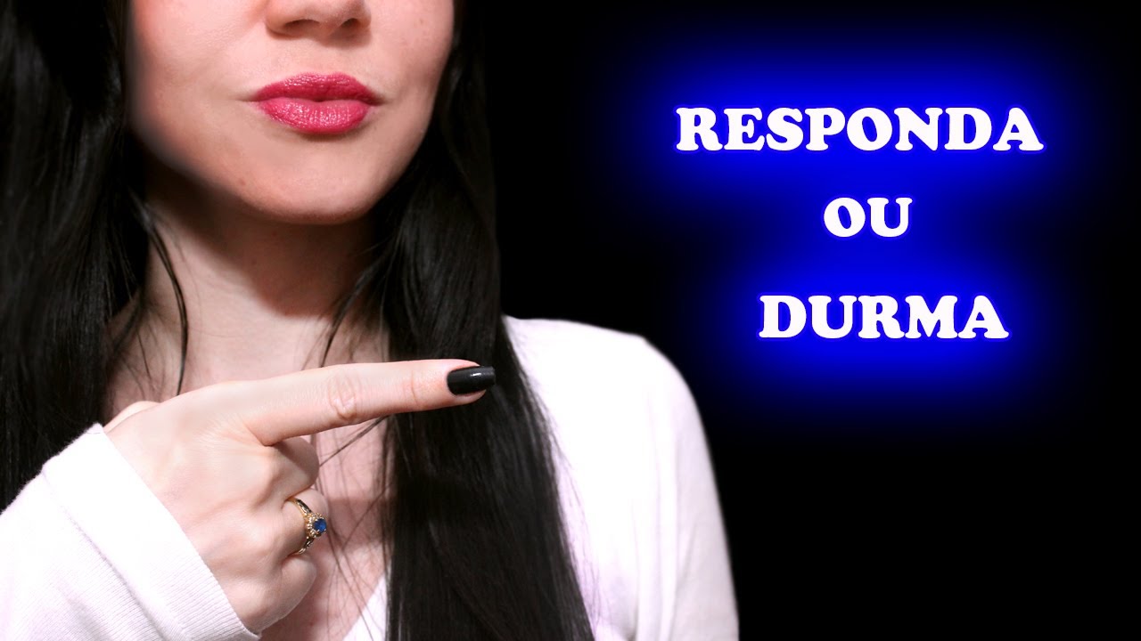 ASMR Binaural 🎧 Desafio: RESPONDA ou DURMA |  Conhecimentos Gerais | Sussurro Pt BR