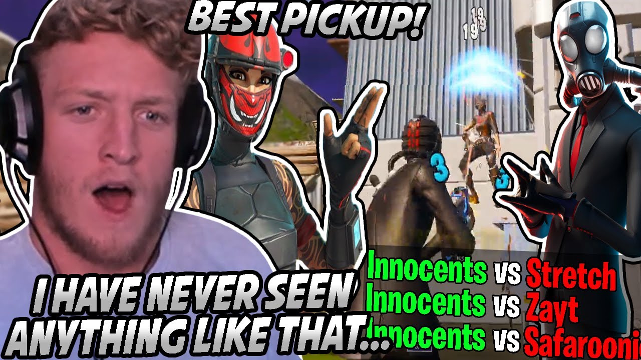 Tfue & Scoped FREAK OUT & Are BEYOND PROUD After Their Trio Inno PROVES Why He Was THE BEST Pickup!