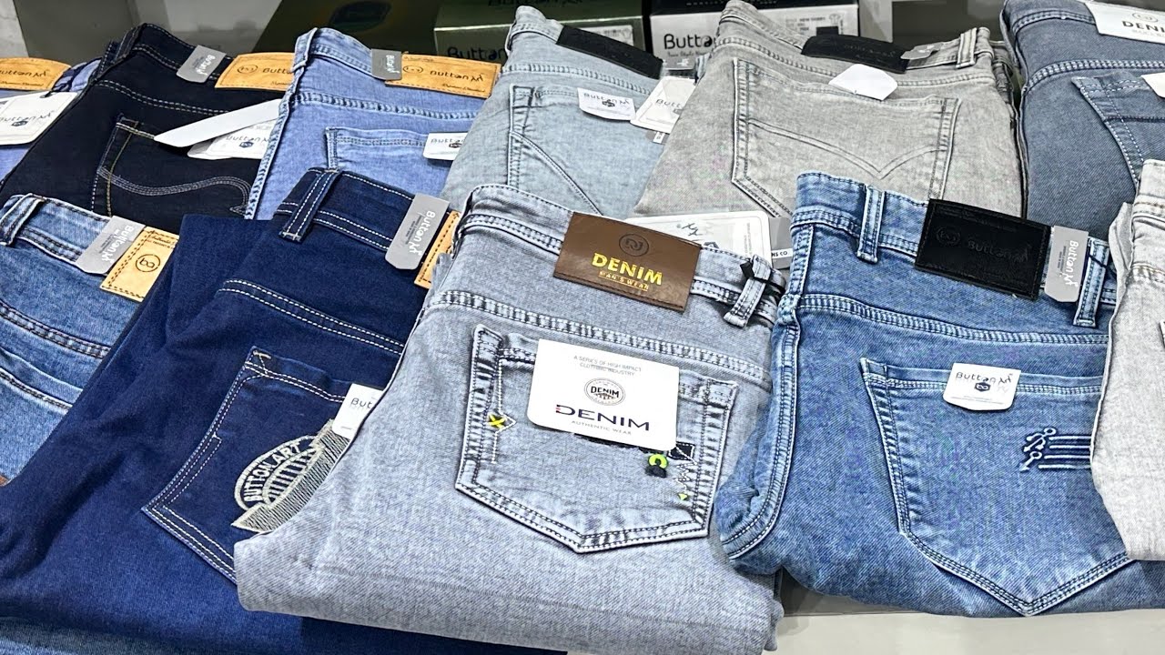ब्रांडेड जींस कि दुकान । 230 का खरीदे 500 का बेचे । INDIA BIGGEST JEANS MANUFACTURER । MENS JEANS