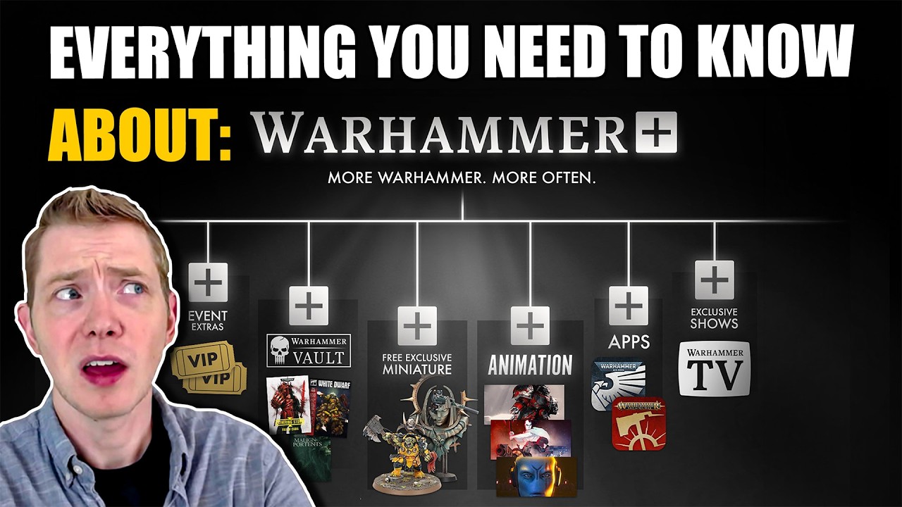 Warhammer+ Plus: Всё, что вам нужно знать! #gamesworkshop #warhammer40k