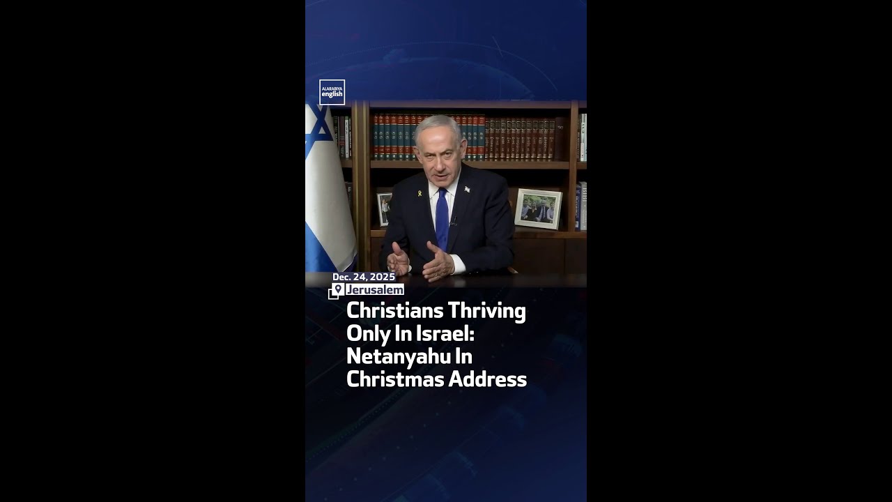 Christians Thriving Only In Israel: Netanyahu In Christmas Address