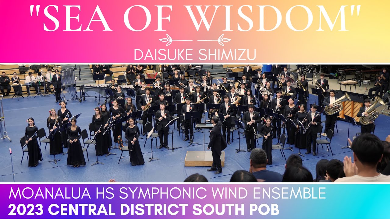 Sea of Wisdom | Moanalua HS Symphonic Wind Ensemble | 2023 Central District South Parade of Bands