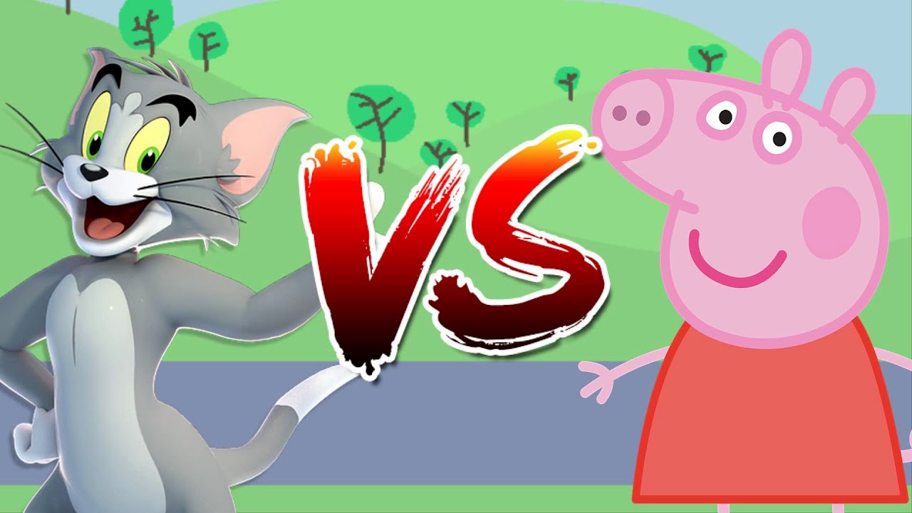 M.U.G.E.N. BATTLES | Tom Cat vs Peppa Pig | Tom & Jerry vs Peppa Pig