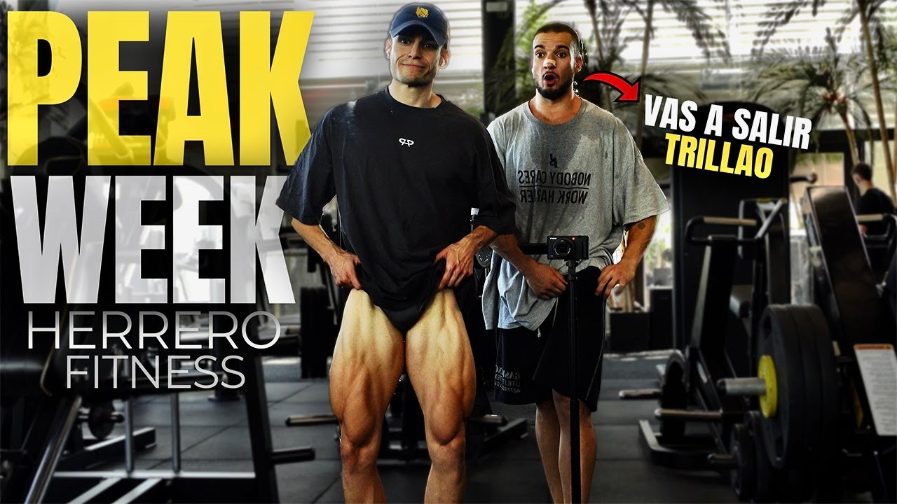 Asi es EL ULTIMO LEG DAY Antes de salir a Tarima | Sorprendo a mi Preparador