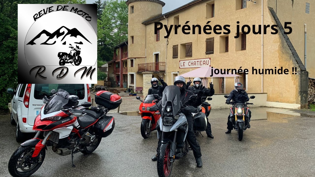 Road trip moto des pyrénées aux cévénes.