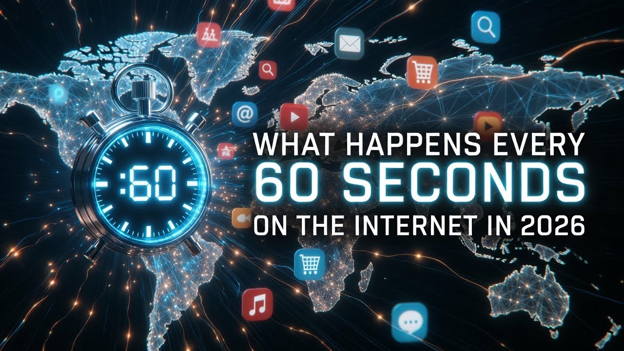 What Happens Every 60 Seconds on the Internet in 2026 &mdash; Full Documentary