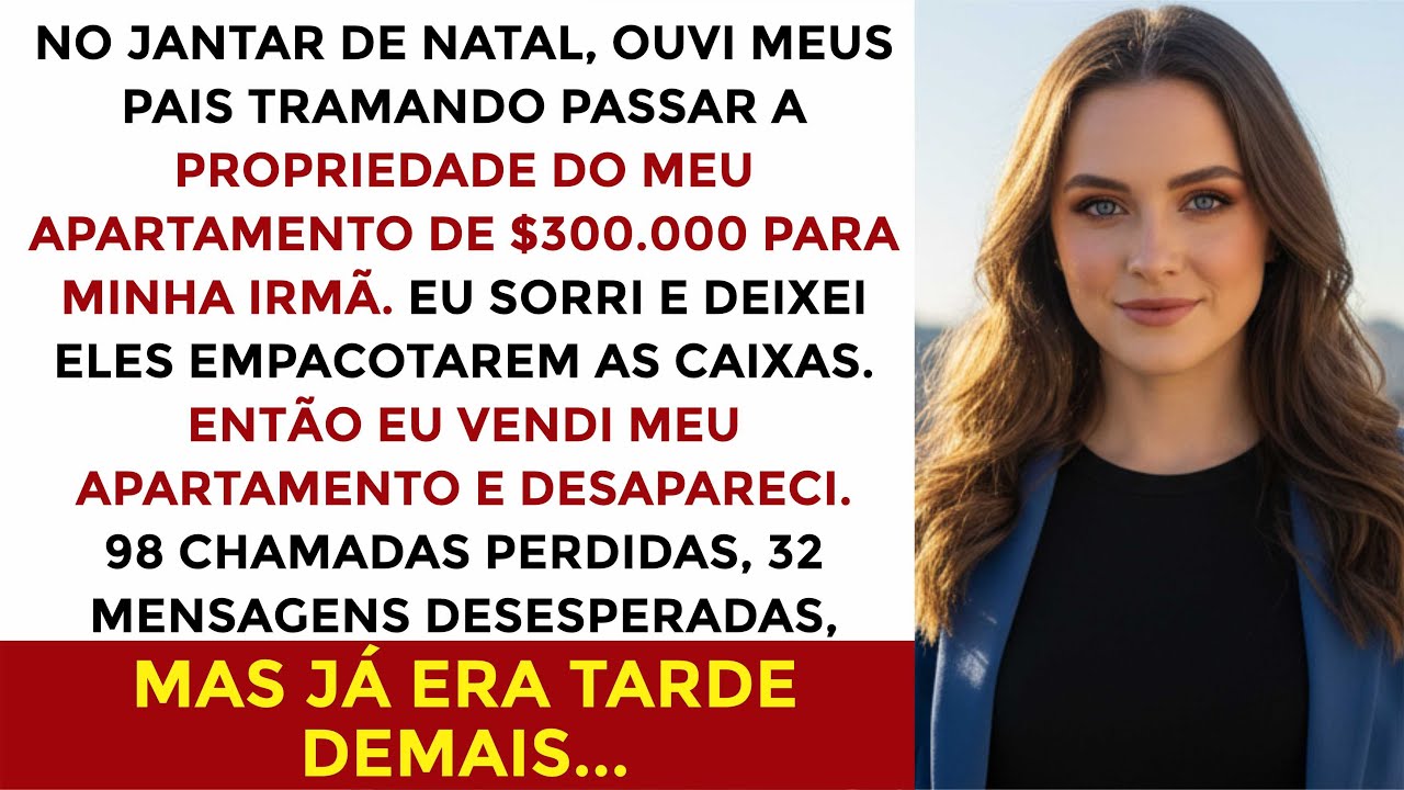 Minha irmã tentou se APROPRIAR do meu apartamento no NATAL, então eu vendi e deixei ela na RUA