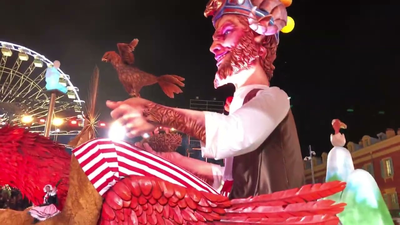 Cérémonie d'ouverture carnaval de Nice 2022