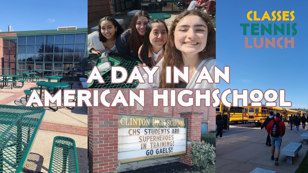 Mein Highschool Schultag in Amerika! // Auslandsjahr 21/22 🇺🇸