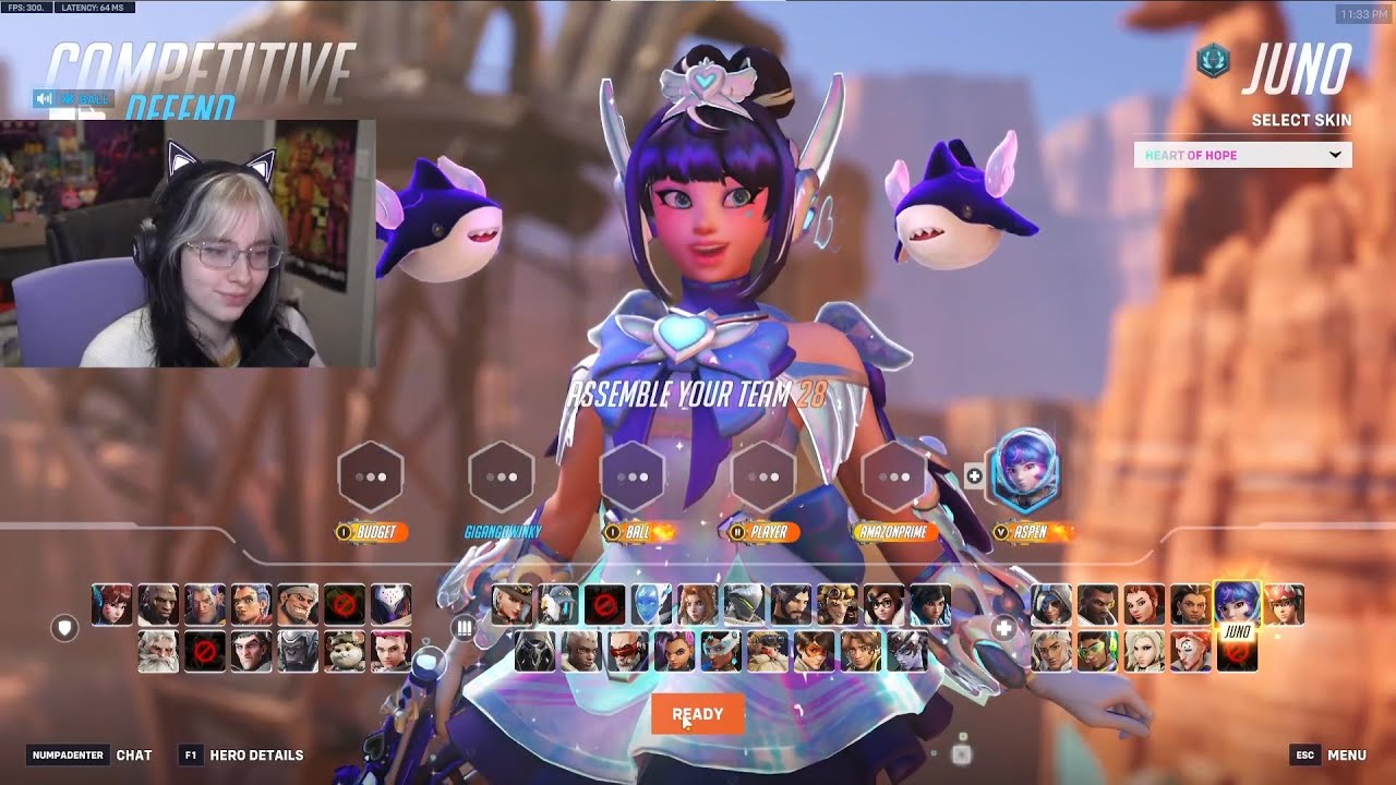 Аспен доминирует за Джуно с её перками! Overwatch 2, 17-й сезон