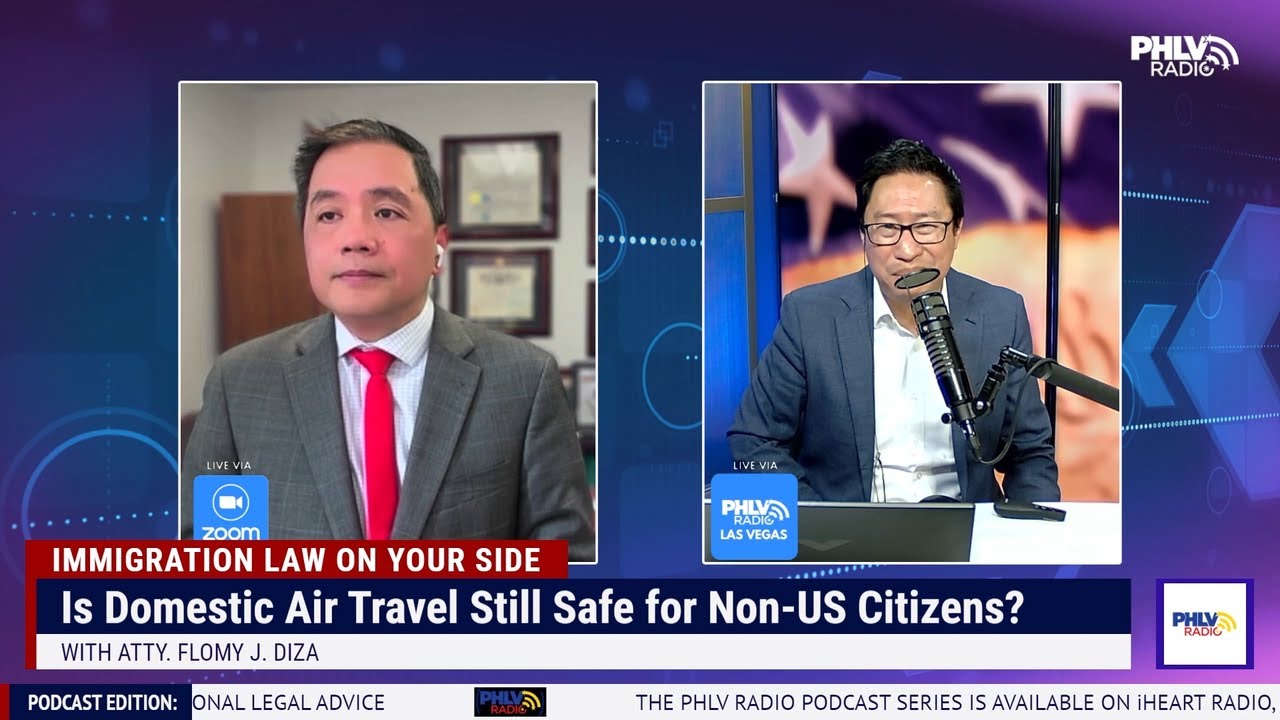 #ImmigrationLawOnYourSide: Navigating Domestic Air Travel Changes for Non‑US Citizens