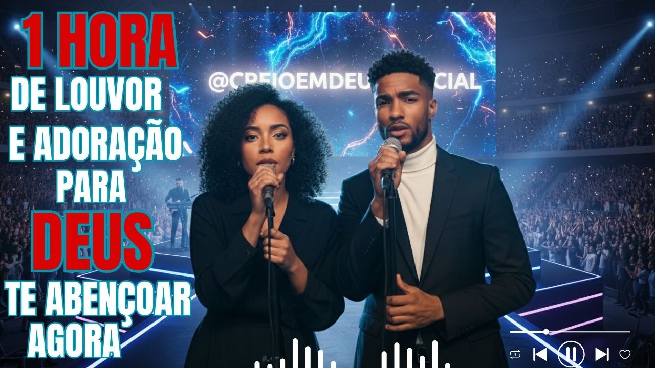 1 HORA DOS MELHORES LOUVORES DE ADORAÇÃO MÚSICA GOSPEL E EVANGÉLICA