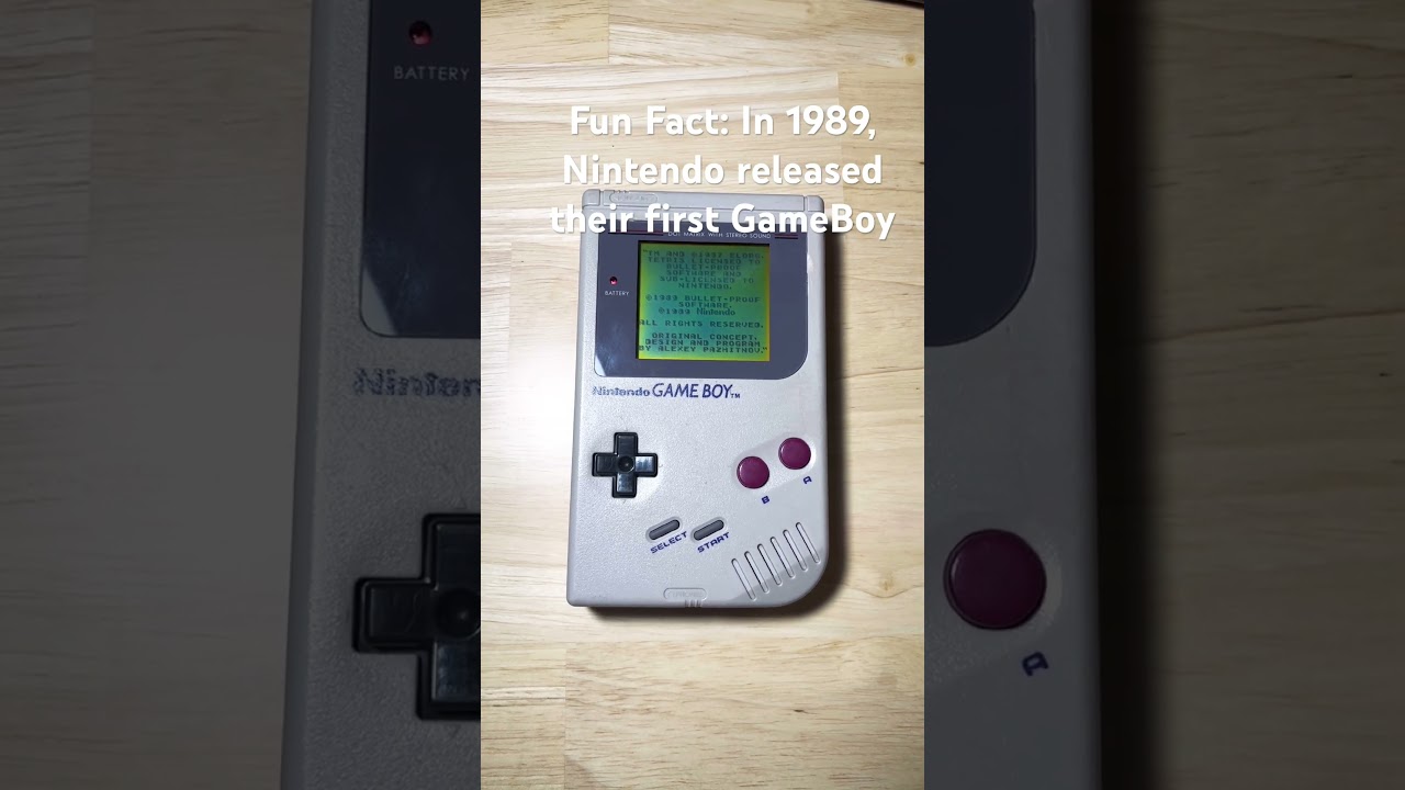 Fun fact: GameBoy